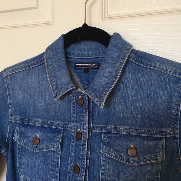 Tommy Hilfiger Denim 8-button mini dress size 2 - Picture 2 of 8